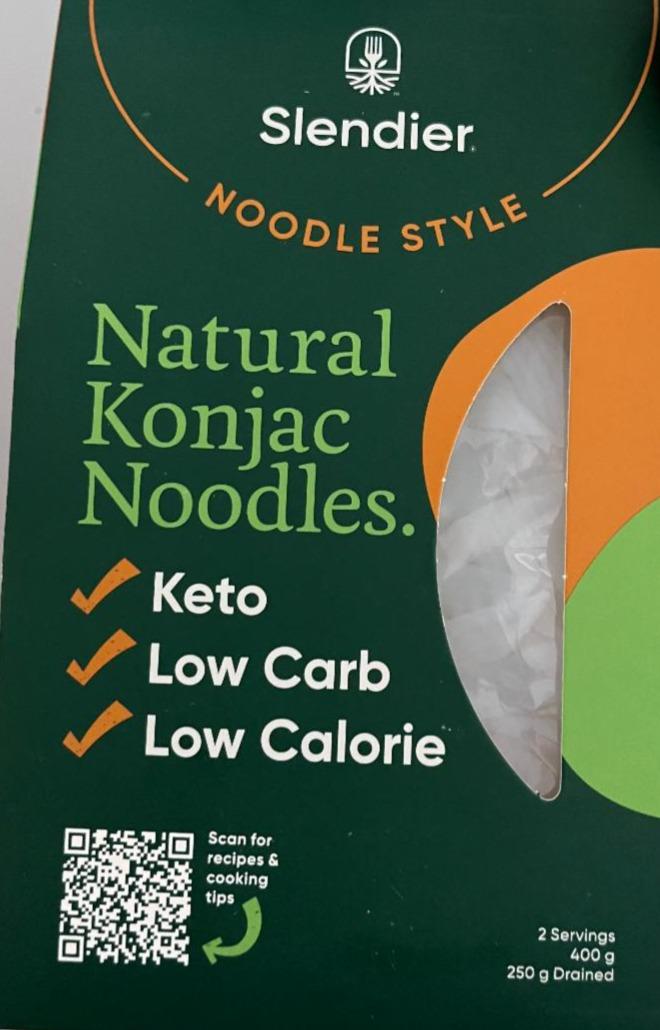 Fotografie - Natural konjac noodles.keto Slendier noodle style