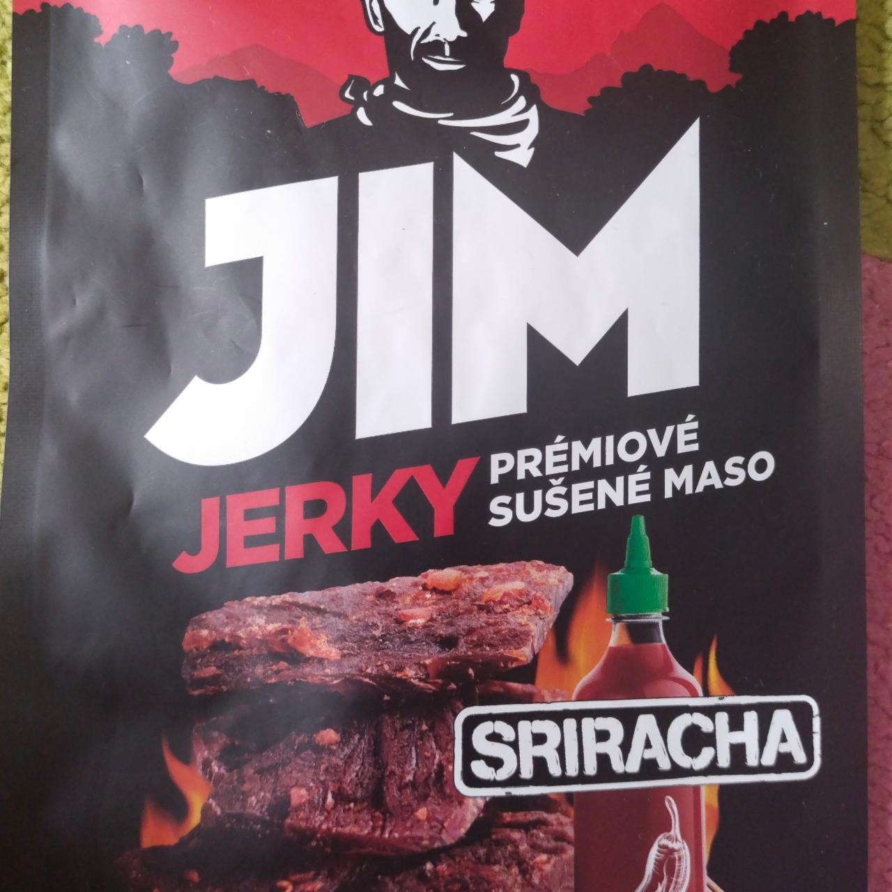 Fotografie - Prémiové sušené maso sriracha Jim Jerky