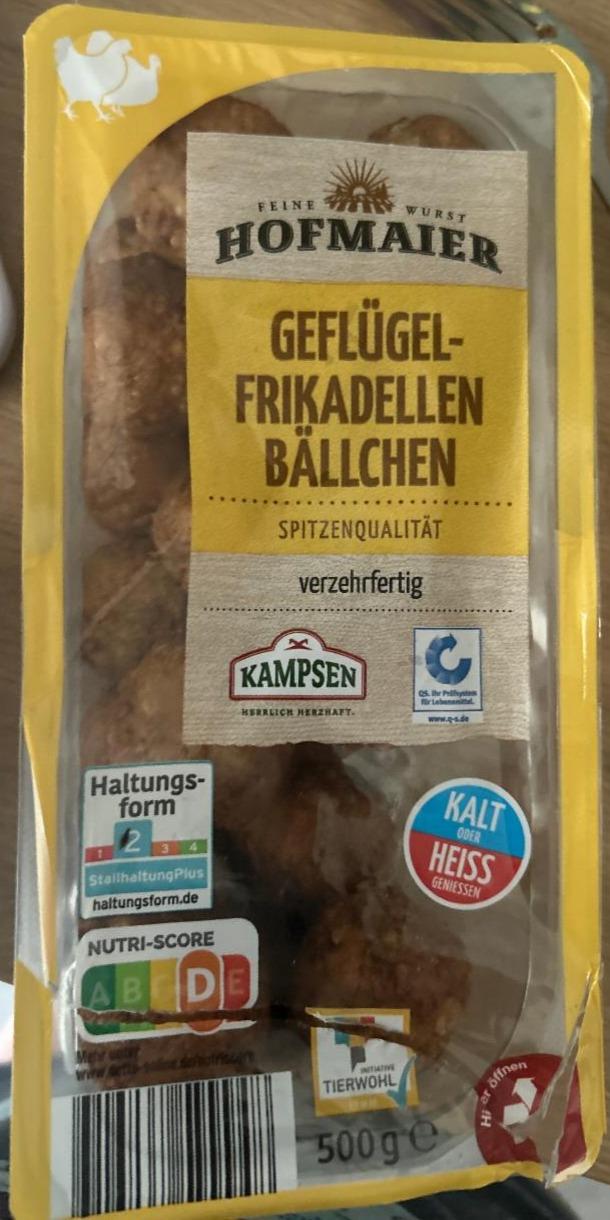 Fotografie - geflügel frikadellen bällchen Hofmaier