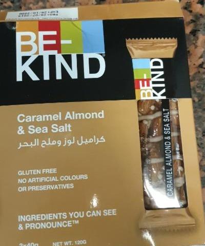 Fotografie - Caramel Almond & Sea Salt Bar BE-KIND