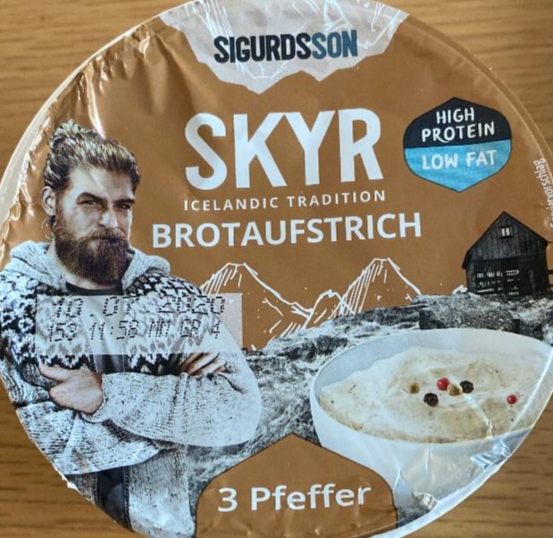 Fotografie - Skyr Brotaufstrich 3 Pfeffer Sigurdsson