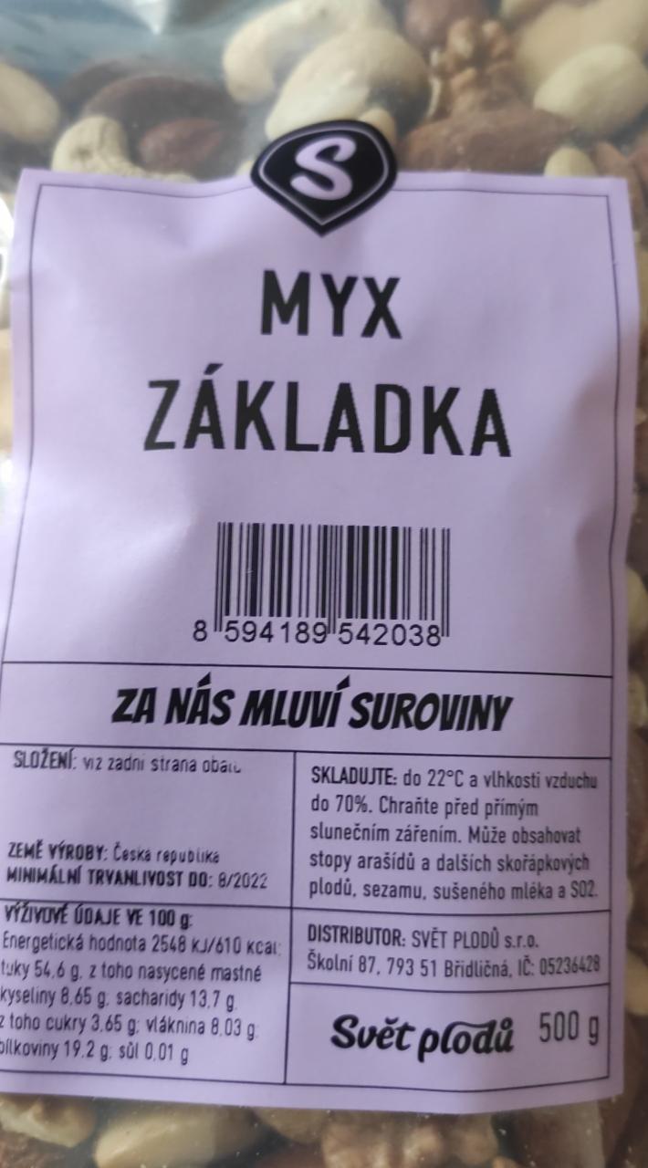 Fotografie - myx základka Svět plodů