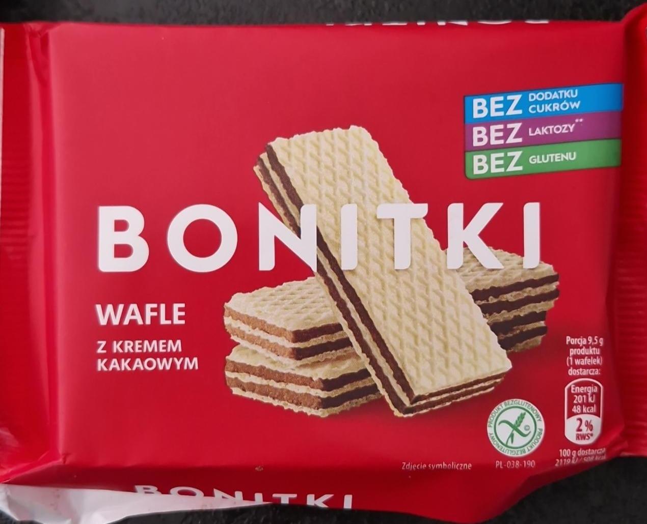 Fotografie - Bonitki wafle z kremem kakaowym