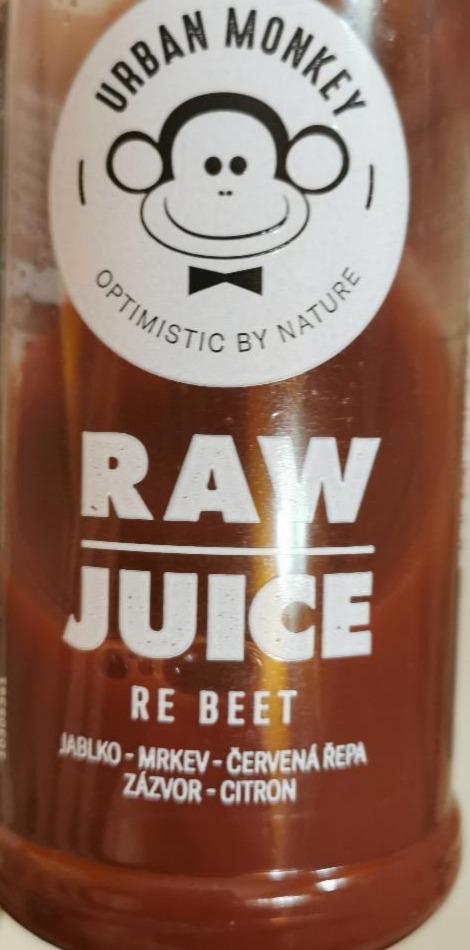 Fotografie - Urban Monkey Raw Juice Re Beet