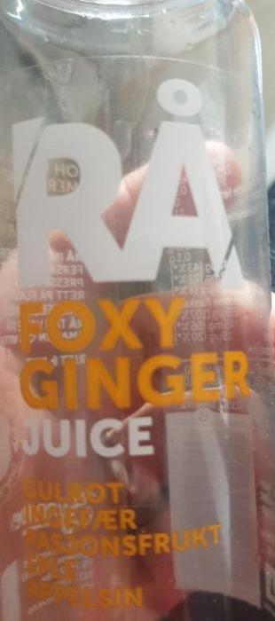 Fotografie - Foxy Ginger Juice Rå