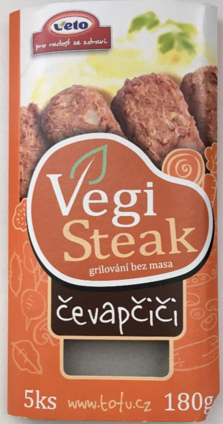 Fotografie - VegiSteak čevapčiči Veto