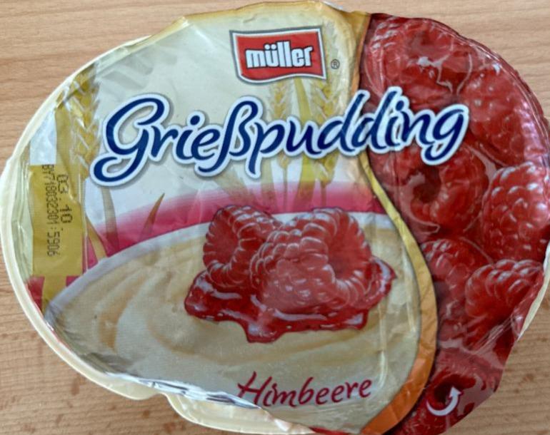 Fotografie - Grießpudding Erdbeere Müller