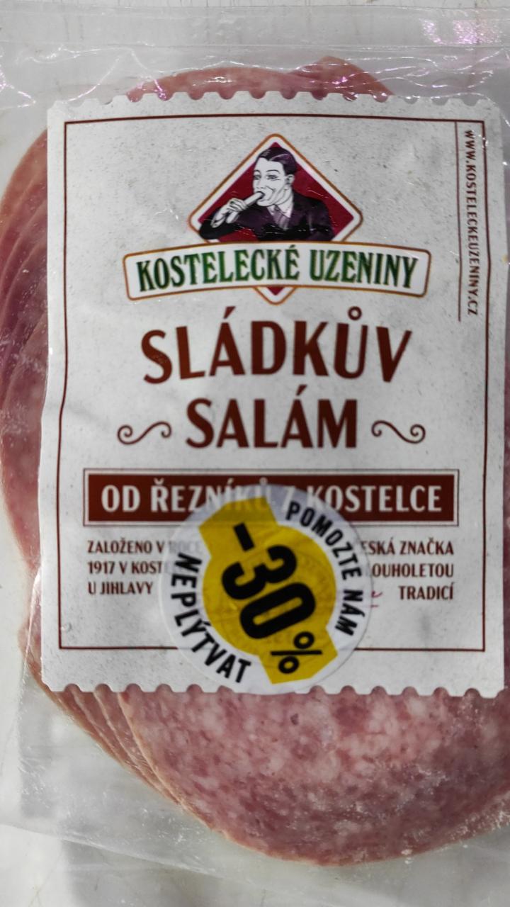 Fotografie - Sládkův salám Kostelecké uzeniny