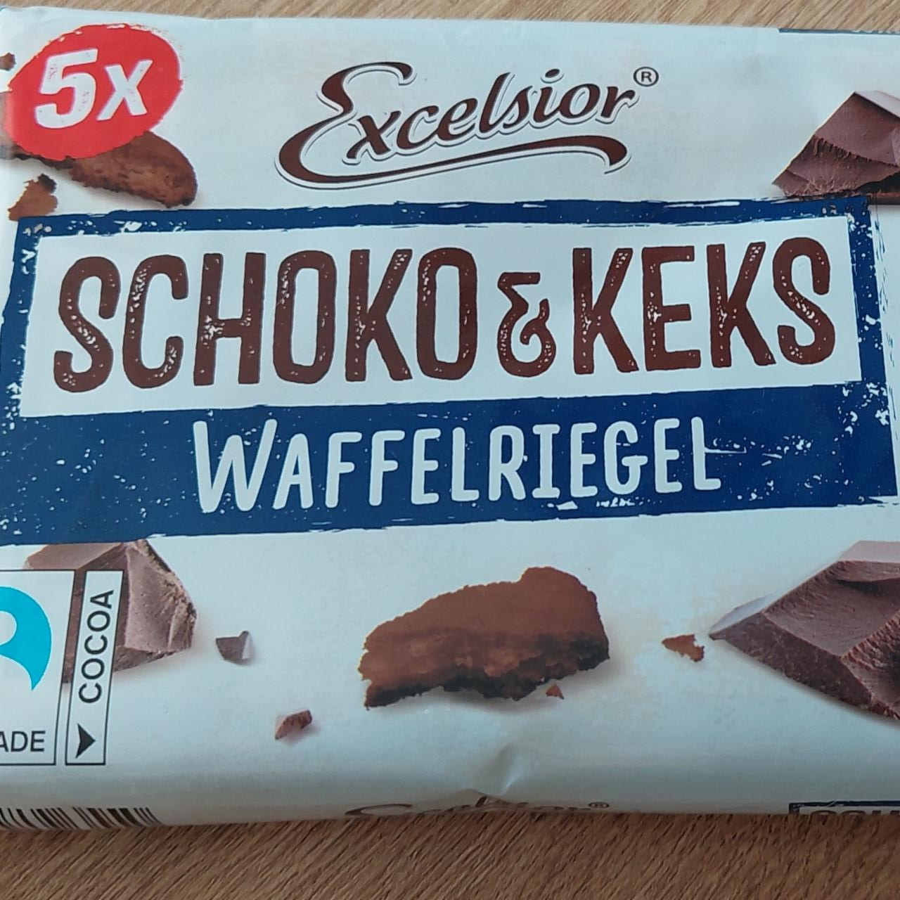 Fotografie - Schoko & Keks Waffelriegel Excelsior