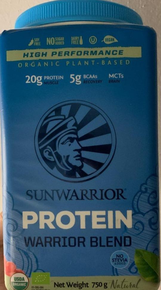 Fotografie - Sunwarrior protein warrior blend natural