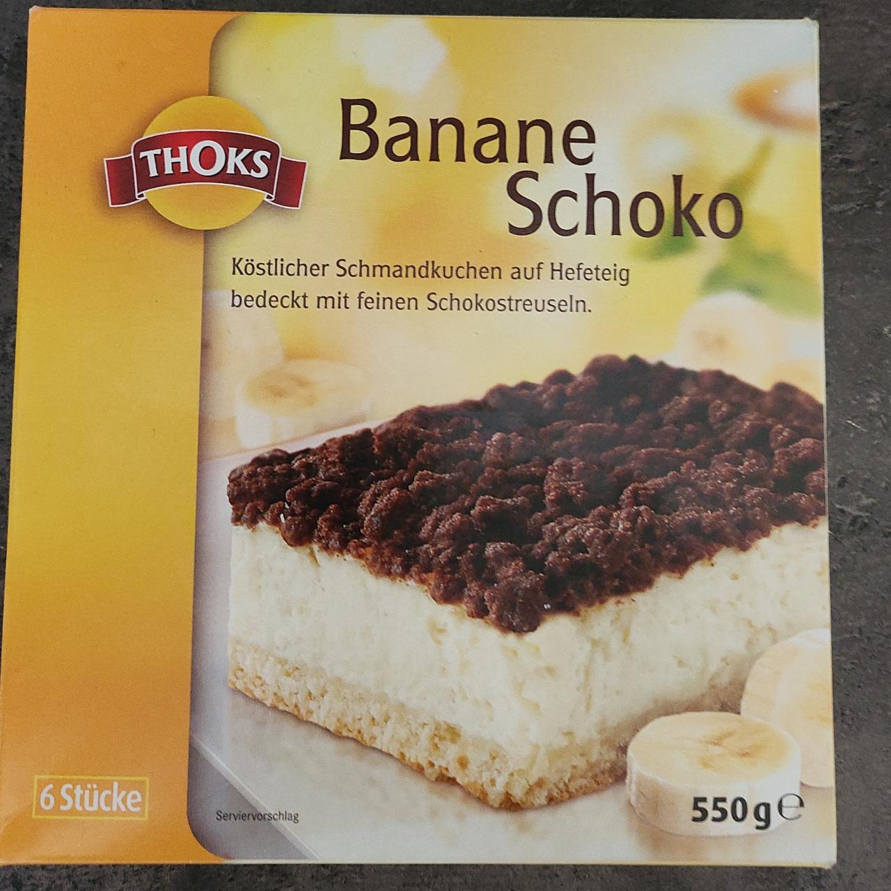 Fotografie - Banane Schoko Thoks