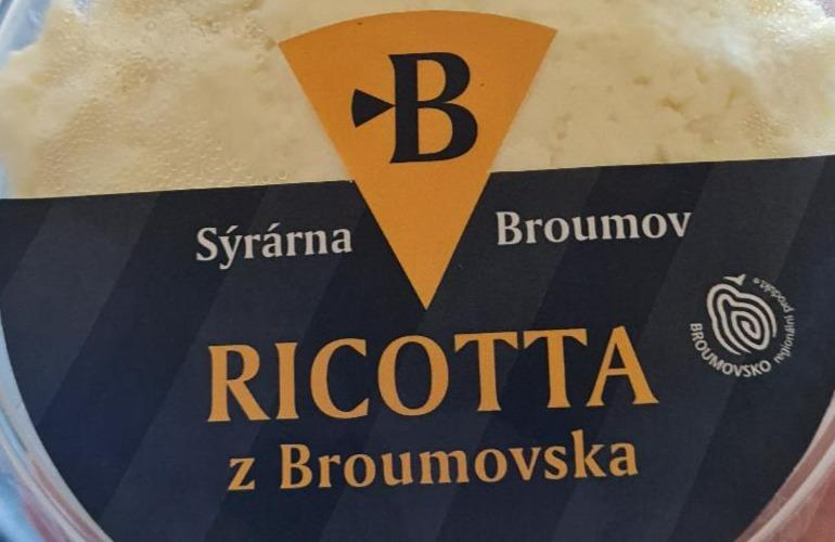 Fotografie - ricotta z Broumovska sýrárna Broumov