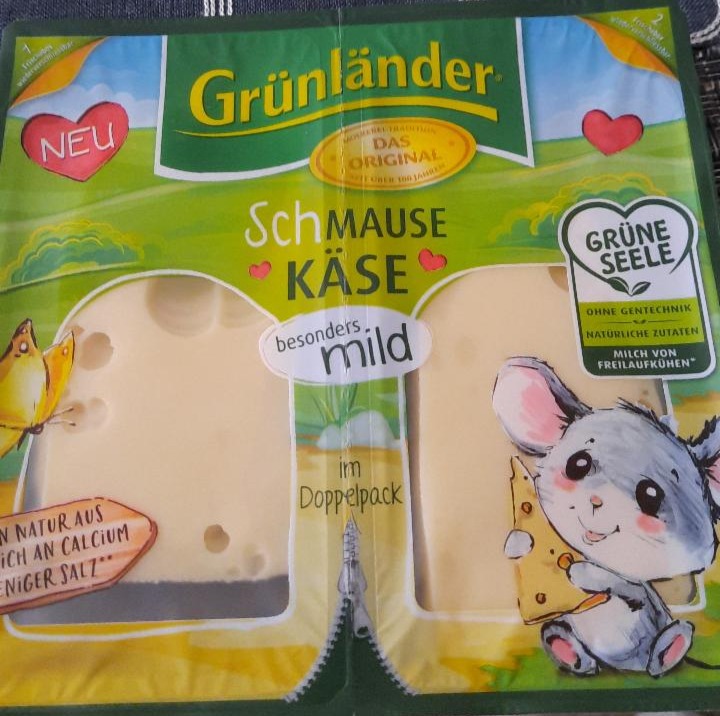 Fotografie - Schmause Käse besonders mild Grünländer