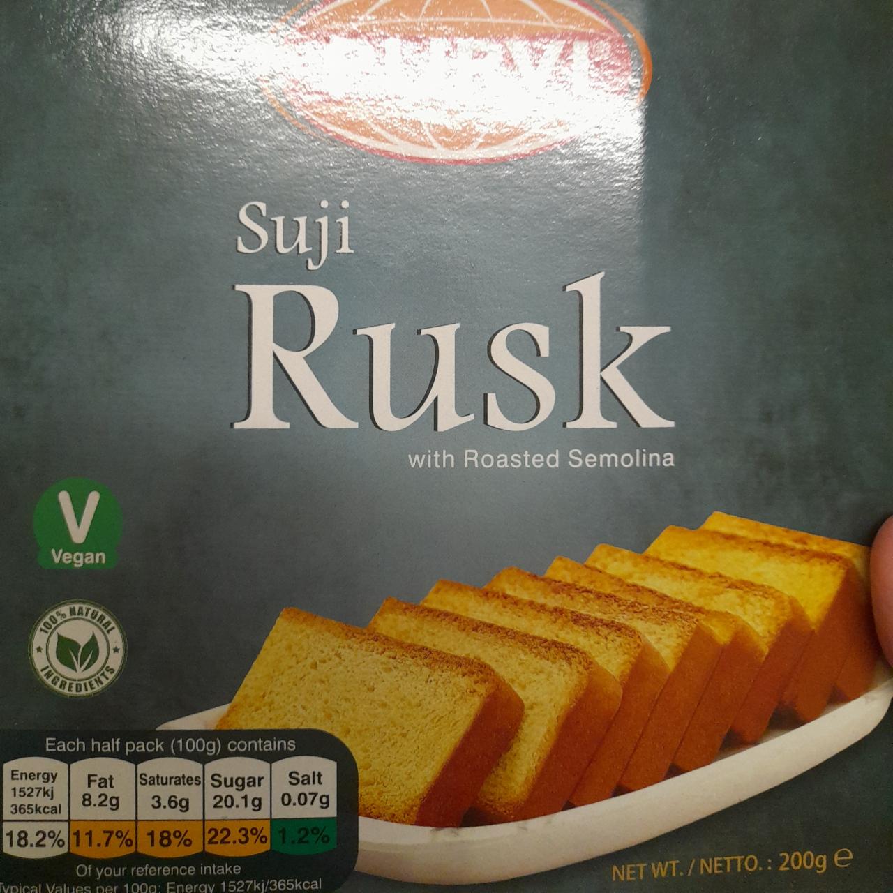 Fotografie - Suji rusk with roasted semolina Purvi