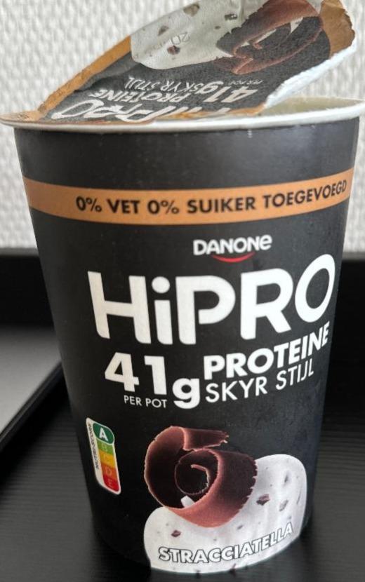 Fotografie - HiPRO 41g Proteine Skyr Stijl Stracciatella Danone