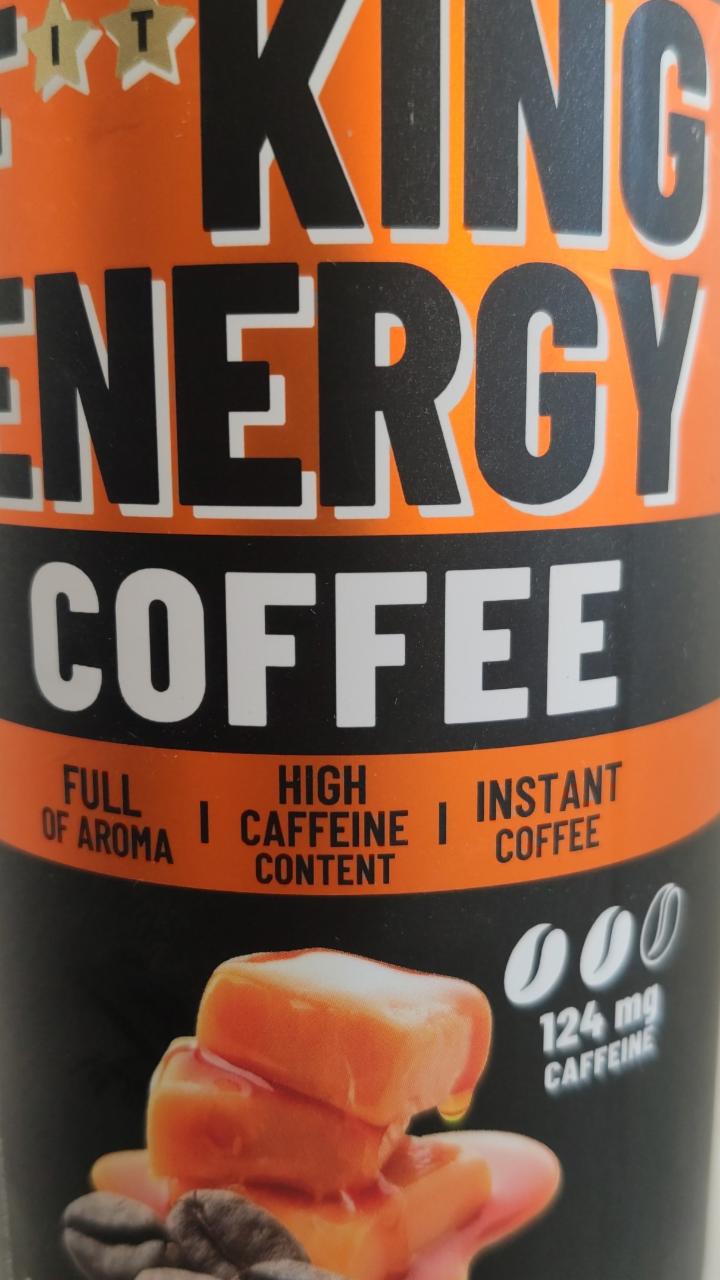 Fotografie - FITKING ENERGY COFFEE CARAMEL