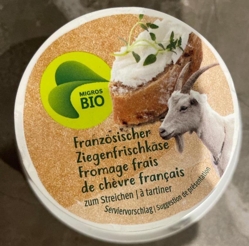 Fotografie - Französischer Ziegenfrischkäse zum Streichen Migros Bio