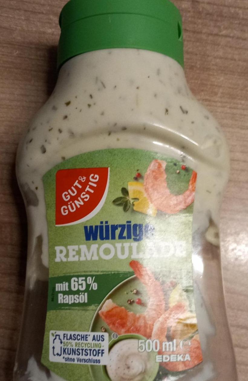 Fotografie - Würzige Remoulade mit 65% Rapsöl Gut&Günstig