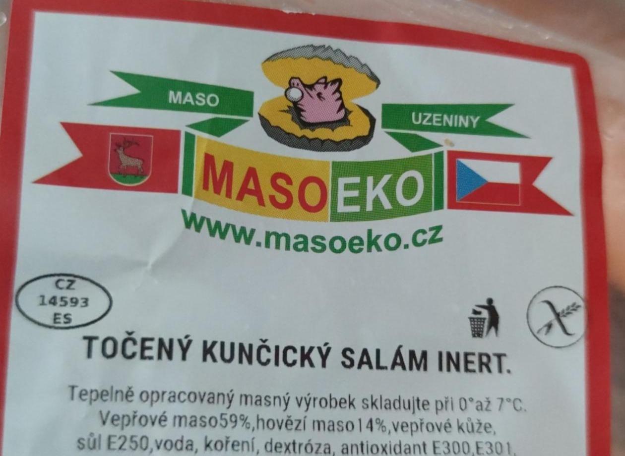 Fotografie - Točený Kunčický salám Masoeko