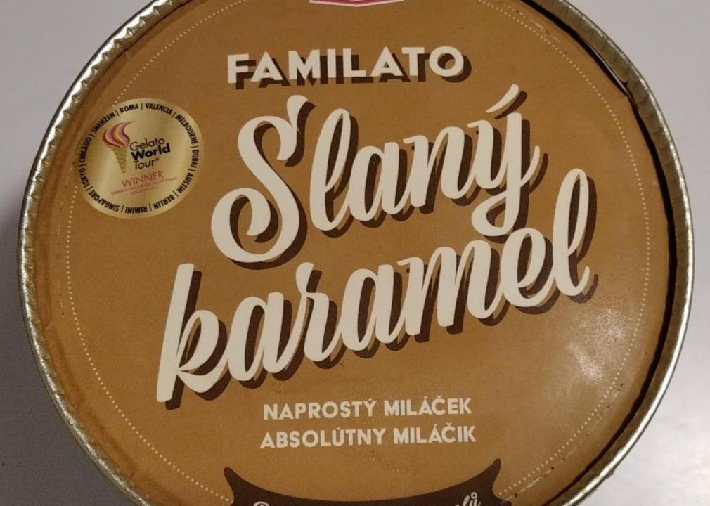 Fotografie - FAMILATO Slaný karamel Puro Gelato