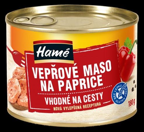 Fotografie - vepřové maso na paprice Hamé