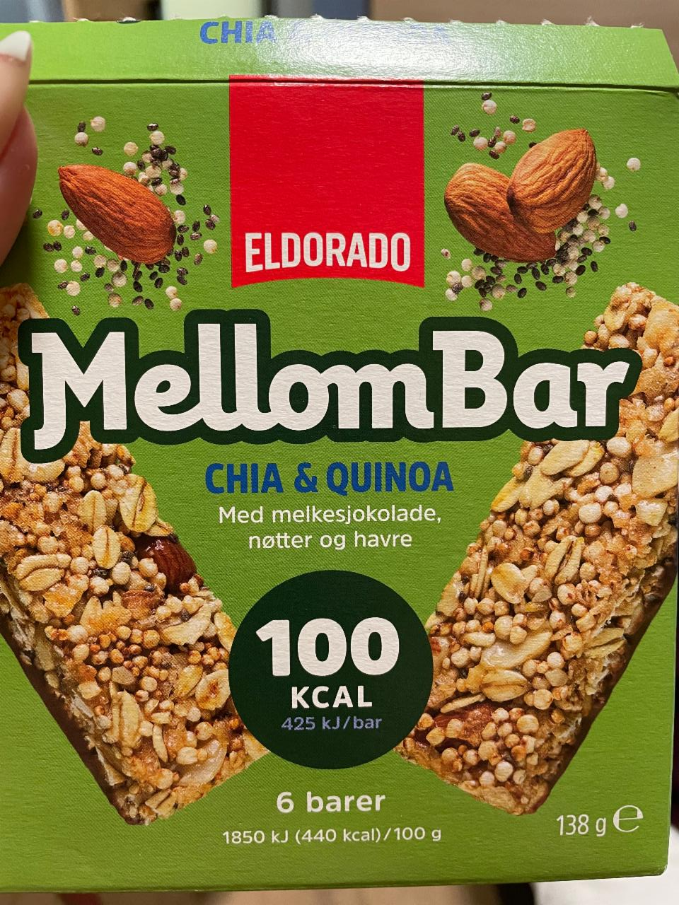 Fotografie - MellomBar chia & quinoa Eldorado