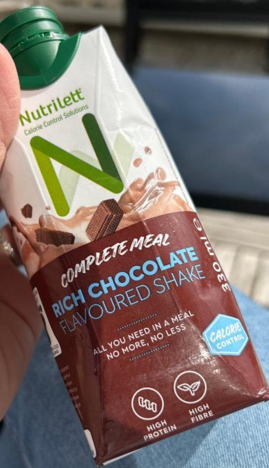 Fotografie - Complete Meal Rich Chocolate Shake Nutrilett