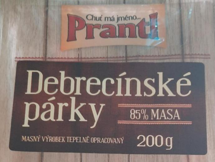 Fotografie - Debrecínské párky Prantl