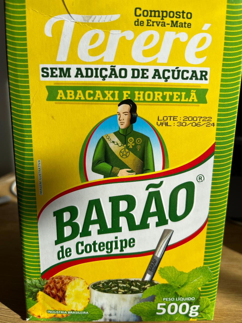 Fotografie - Barão de Cotegipe Tereré Abacaxi e Hortelã