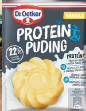 Fotografie - Protein puding Vanilka Dr.Oetker