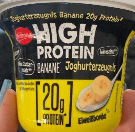 Fotografie - High protein Joghurterzeugnis Banane Milbona