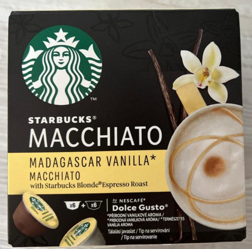 Fotografie - Starbucks Madagascar vanilla Macchiato Nescafé Dolce Gusto