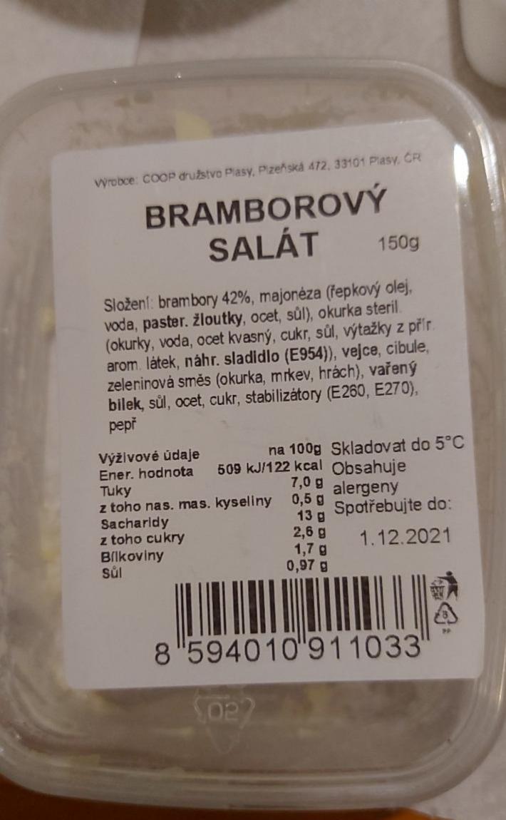 Fotografie - Bramborový salát COOP