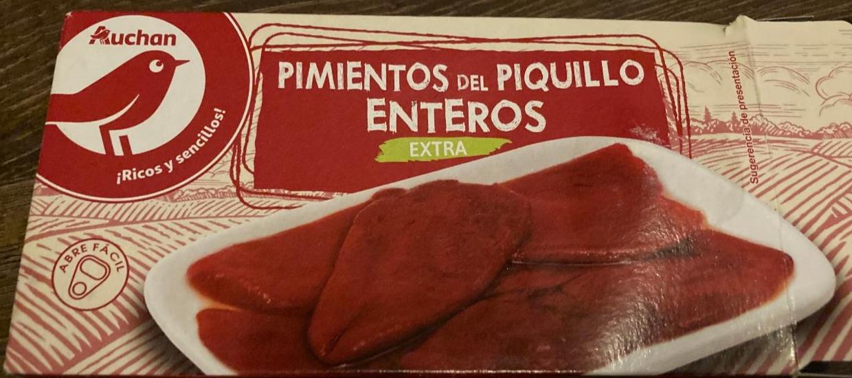 Fotografie - Pimientos del Piquillo Enteros Extra Auchan