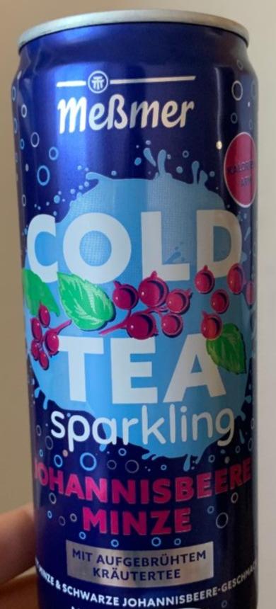 Fotografie - Cold Tea Sparkling Johannisbeere Minze Meßmer