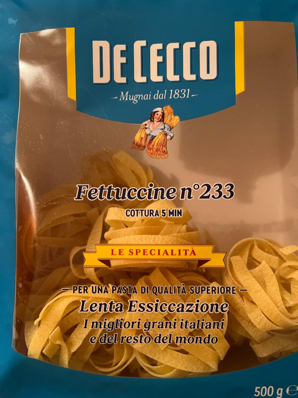 Fotografie - Fettuccine n'233 De Cecco