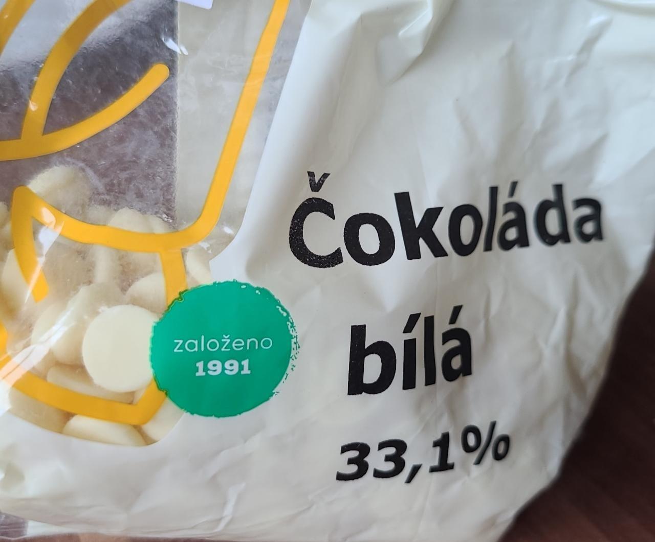 Fotografie - Bílá čokoláda 33,1% Natural Jihlava