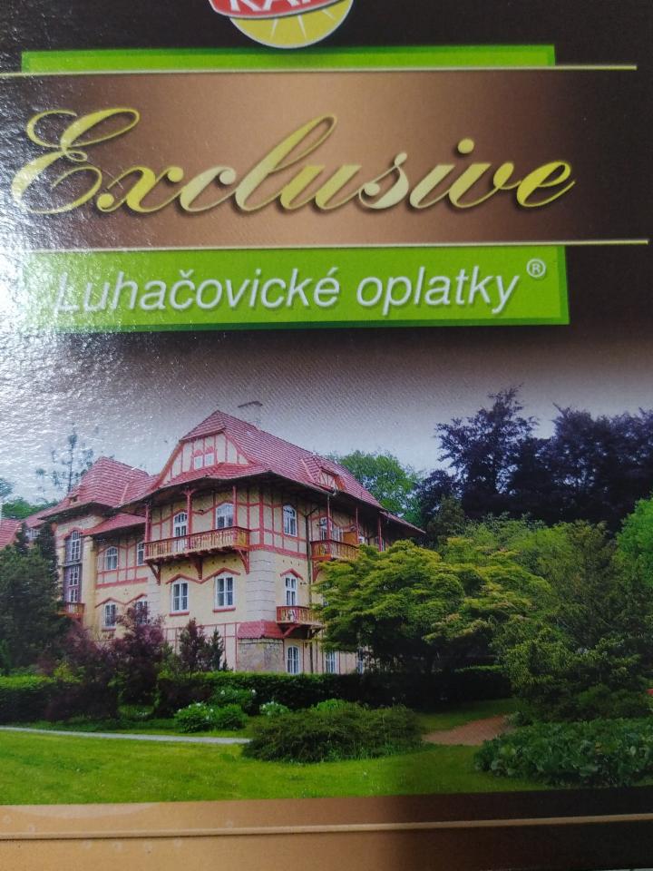 Fotografie - Luhačovické oplatky exklusive