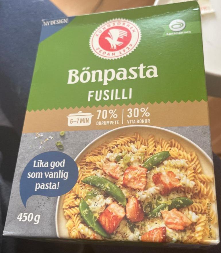 Fotografie - Bönpasta Fusilli Kungsörnen