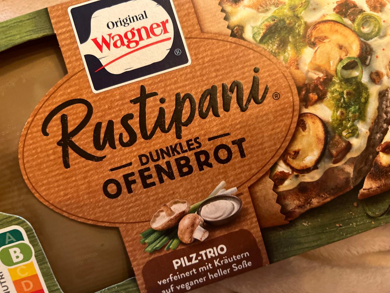 Fotografie - Rustipani Dunkles Ofenbrot Pilz-Trio Original Wagner