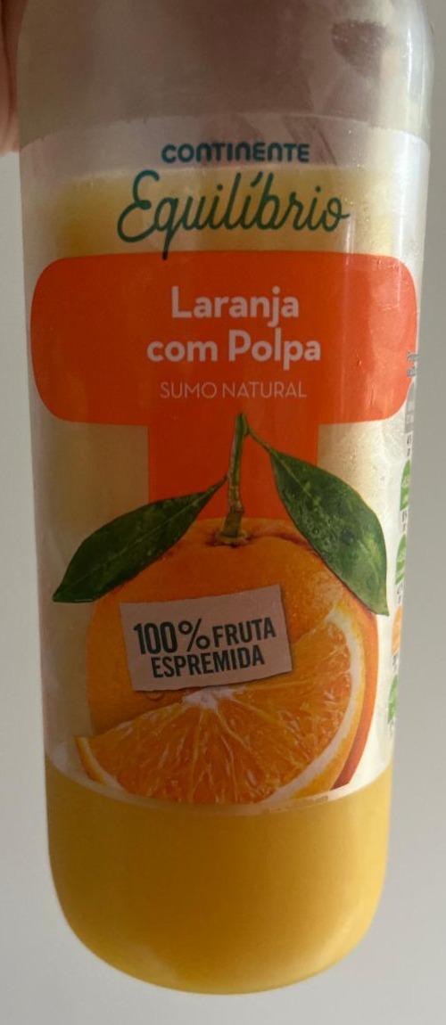 Fotografie - Laranja com Polpa Continente Equilíbrio