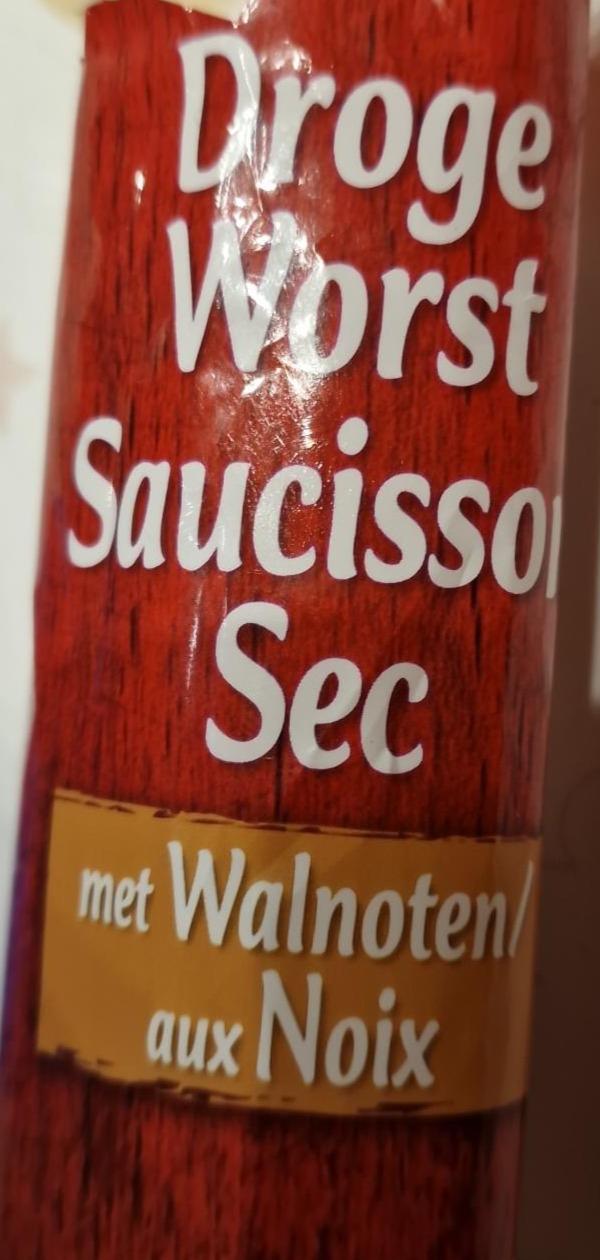 Fotografie - Saucisson Sec aux Noix Lidl