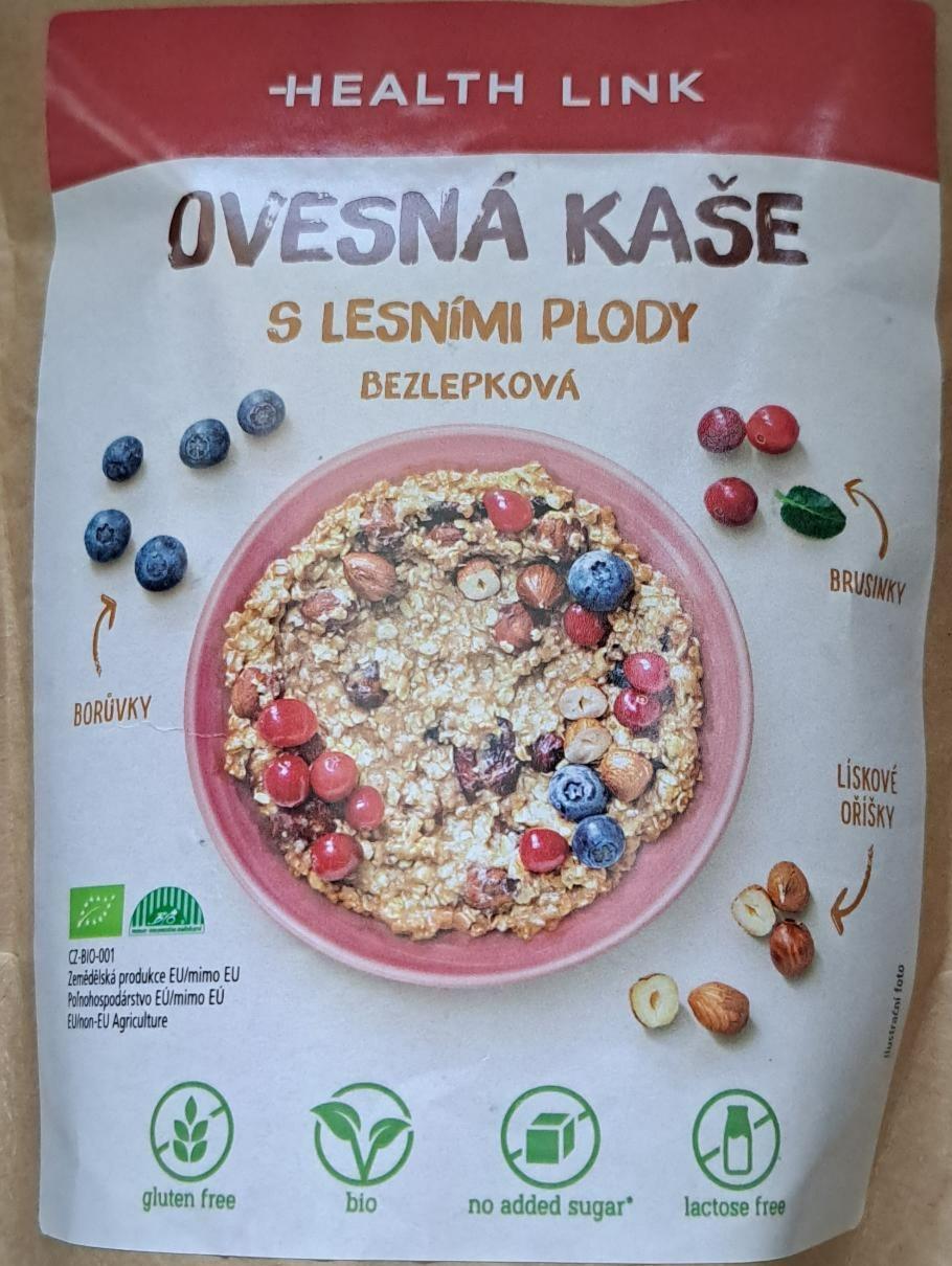 Fotografie - Ovesná kaše s lesními plody bezlepková Health Link