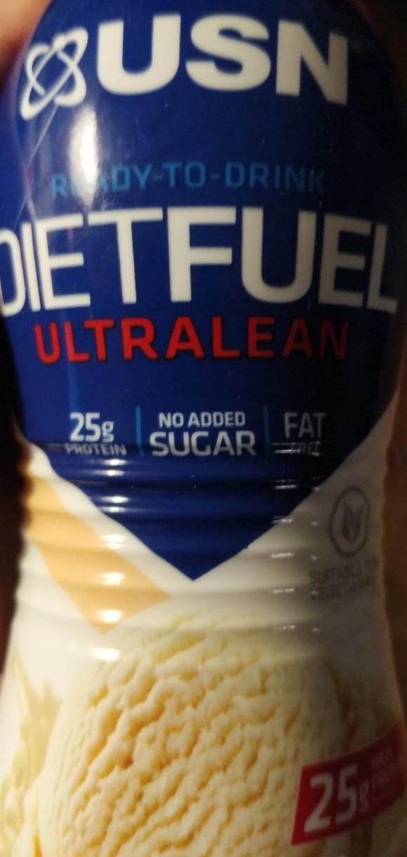 Fotografie - USN Dietfuel ultralean ready-to-drink vanilla