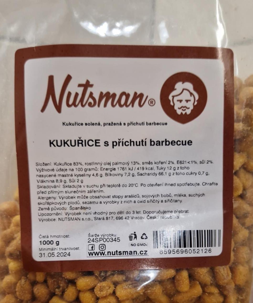 Fotografie - Kukuřice s příchutí barbecue Nutsman