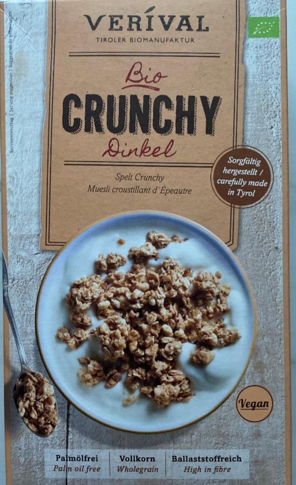 Fotografie - verivel bio crunchy musli