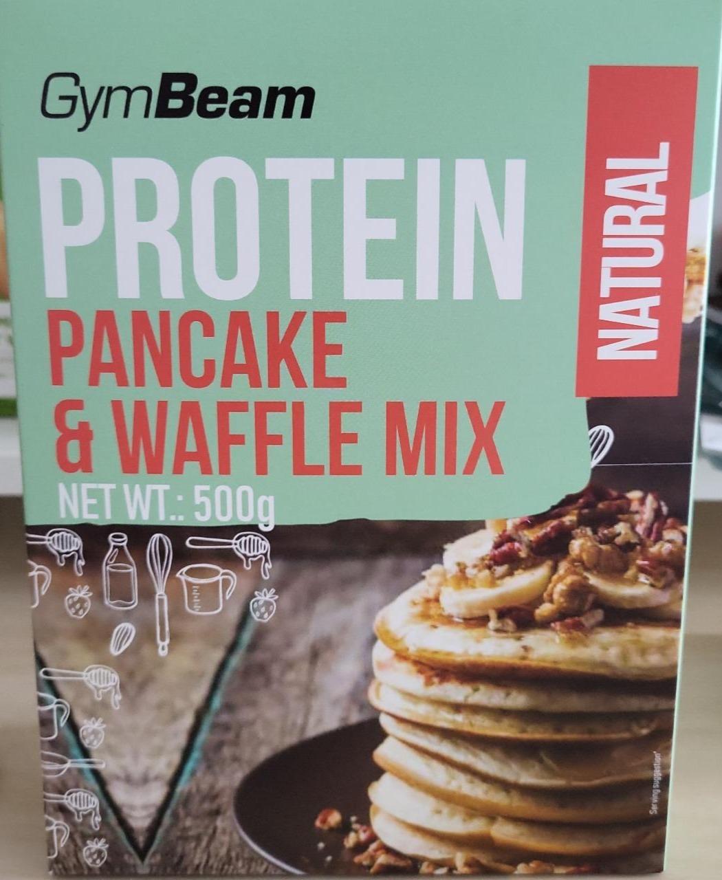 Fotografie - Protein pancake & waffle mix Natural GymBeam