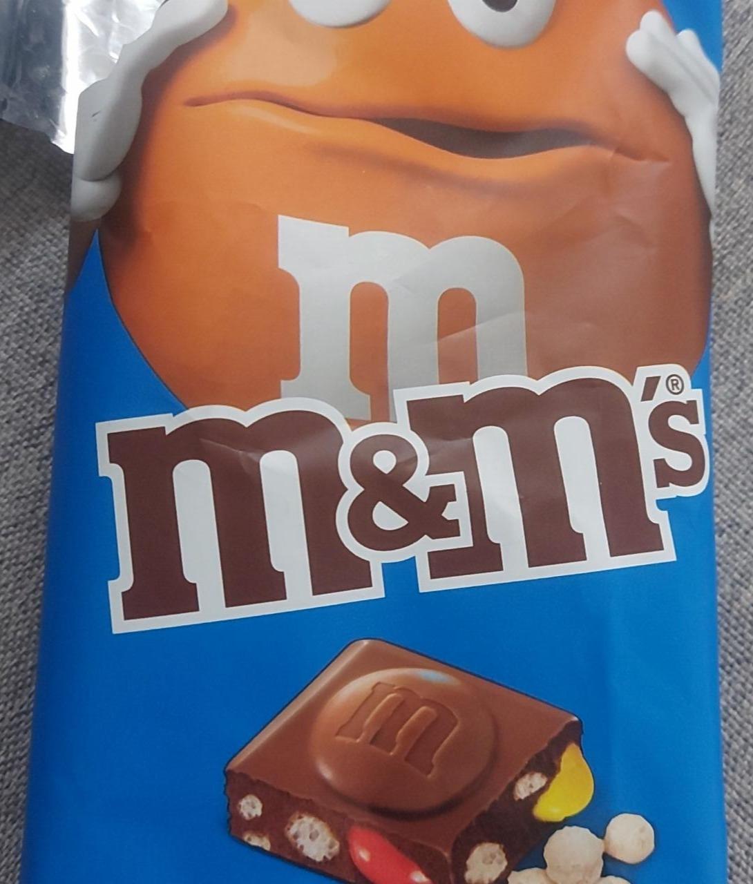 Fotografie - Crispy Chocolate Bar M&M's