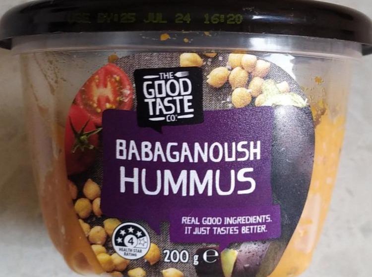 Fotografie - Babaganoush hummus The Good taste Co.