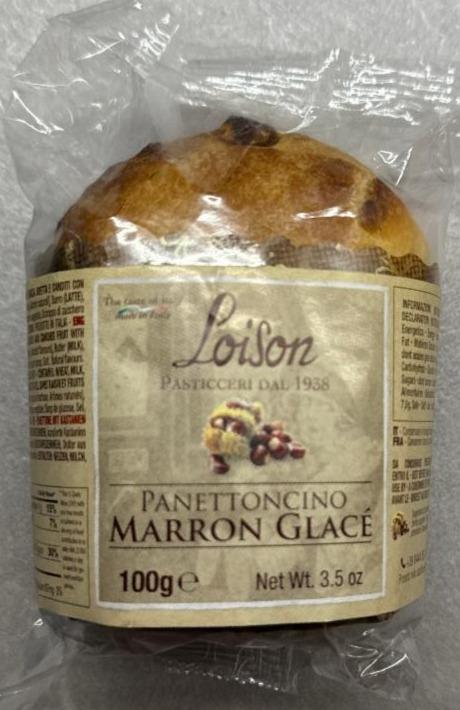 Fotografie - Panettoncino Marron Glacé Loison